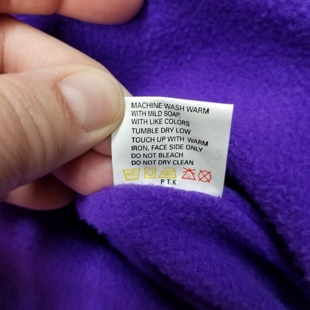 ✅Mens L VTG Columbia Jacket Teal Fleece Lined Retro Y2K Winter Ski Coat *STAIN - Picture 9 of 15